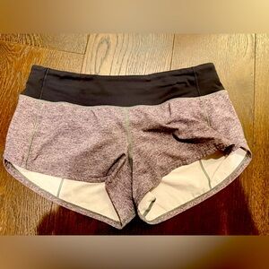 Lululemon ** Jogging shorts- 2.5 inch length - size 6